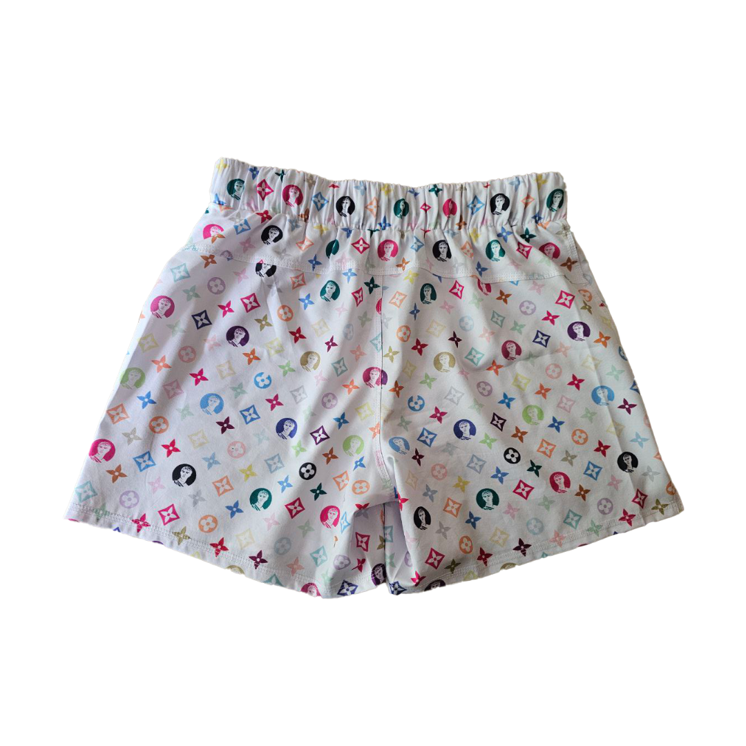 Creonte Monogram Multi-Color Shorts