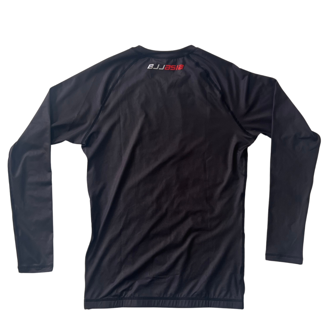 Creonte Box Logo Black Long Sleeve Rashguard