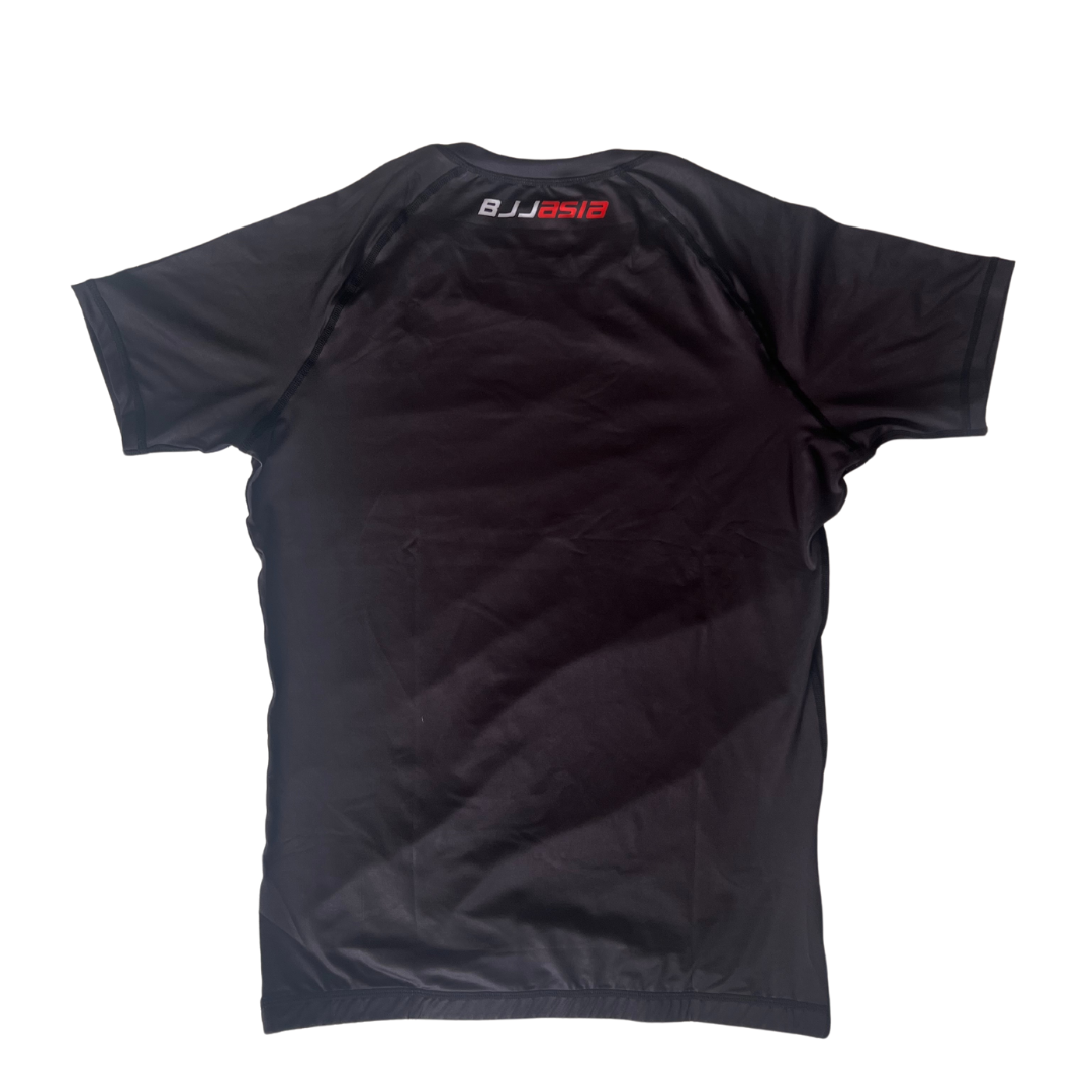 Creonte Box Logo Black Short Sleeve Rashguard