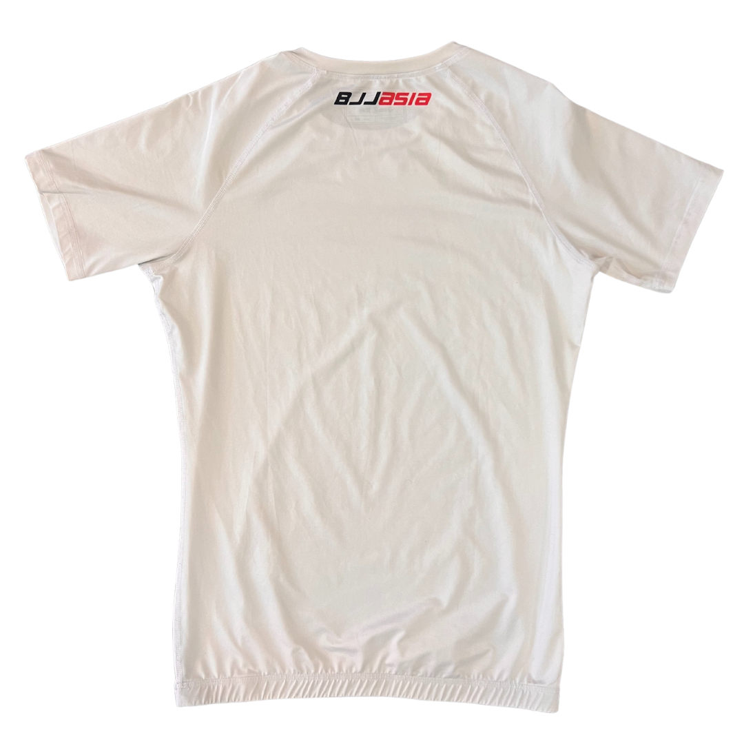 Creonte Box Logo White Short Sleeve Rashguard