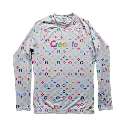 Creonte Monogram Multi-Color Rashguard Long Sleeve